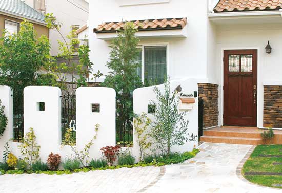 アールフィックスフェンス3型 施工例