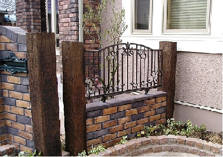 ガーデンフェンス施工例1