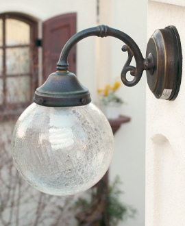 ガーデングッズ グラスランプ