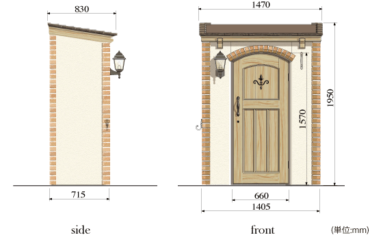 ディーズシェッド カンナキュート サイズ