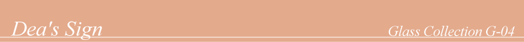 ディーズサインガラス表札Ｇ-04