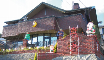 クリスマスのイルミネーション