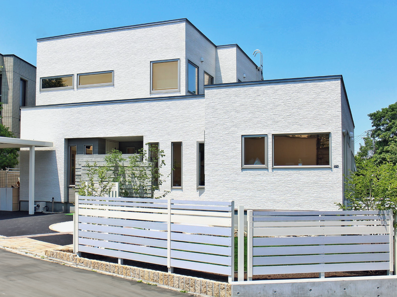 複数色ミックス施工例