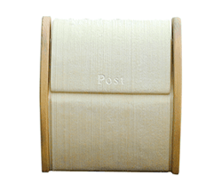 郵便受け　シフォン クリーム