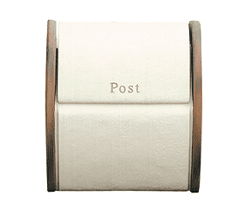 郵便受け　シフォン ホワイト