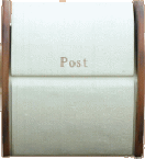 郵便ポストシフォン　ホワイト